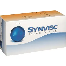 Synvisc Siringa Intrarticolare Preriempita Acido Ialuronico 2 ml 3 pezzi