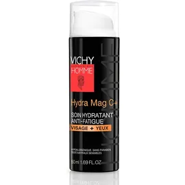 Vichy Homme Hydra Mag C+ Trattamento Idratante Anti-fatica Viso Occhi 50 ml