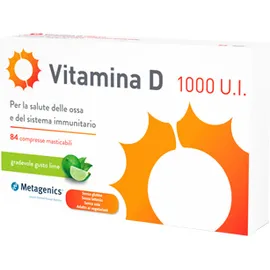 Metagenics Vitamina D 1000 UI Integratore Vitaminico 84 Compresse