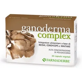 Farmaderbe Ganoderma Complex Integratore Organismo 30 Capsule