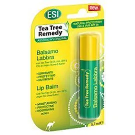 ESI Tea Tree Remedy Protezione SPF 20 Balsamo Labbra Limone 5,7 ml