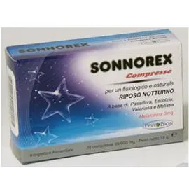Sonnorex Integratore Riposo Notturno 30 Compresse