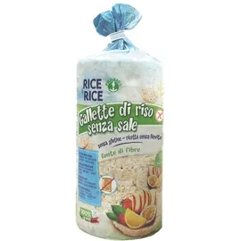 Rice&amp Rice Gallette Di Riso Senza Sale Biologico Senza Glutine 100g