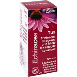 Optima Echinacea Tus Soluzione Integratore Vie Respiratorie 200 ml