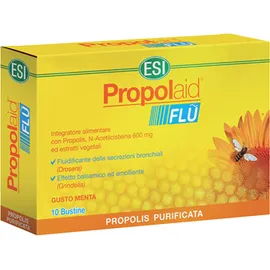 ESI Propolaid Flu Azione Lenitiva Bronchi 10 Bustine