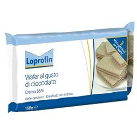 Loprofin Wafers Al Cioccolato Croccanti Cialde Senza Glutine 150G