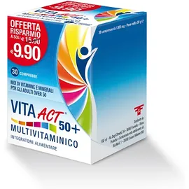Vita Act 50 Multivitaminico Integratore 30 Compresse