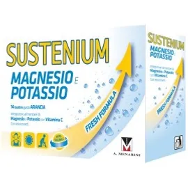 Sustenium Magnesio e Potassio Integratore Sali Minerali 28 Bustine