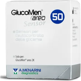 Glucomen Areo Sensor Strips Per La Misurazione Del Glucosio Nel Sangue 50 Pezzi