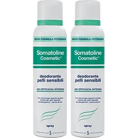 Somatoline Cosmetic Deodorante Per Pelle Sensibile 2 Spray Da 150 Ml