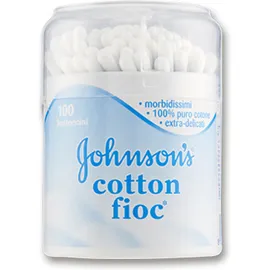 Johnson's Cotton Fioc 100% Cotone 100 pezzi