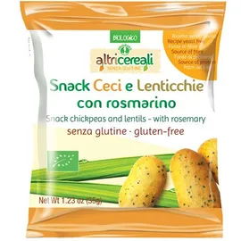 Altri Cereali Snack Ceci E Lenticchie Con Rosmarino Senza Glutine 35g