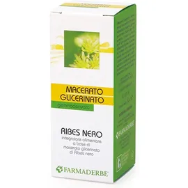 Farmaderbe Ribes Nero Macerato Glicerinato Integratore Alimentare 50Ml