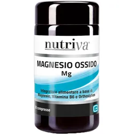 Nutriva Magnesio Ossido Integratore 50 Compresse