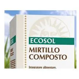 Ecosol Mirtillo Composto Integratore 60 Compresse 25 g