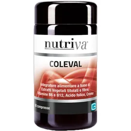 Nutriva Coleval Integratore Controllo Colesterolo e Trigliceridi 60 Compresse