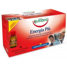 Equilibra Energia PiÃ¹ Integratore Metabolismo Energetico 10 Flaconcini