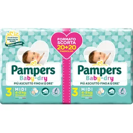 PAMPERS BABY DRYDUO DWCT MID40