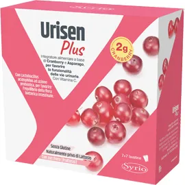 Urisen Plus Integratore Benessere Vie Urinarie 7+7 Bustine