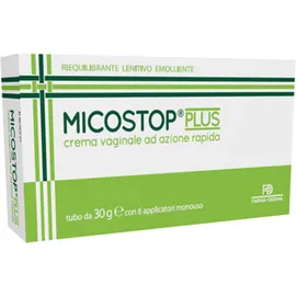 Micostop Plus Crema Vaginale Ad Azione Rapida 30 g + 6 Applicatori