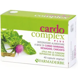 Farmaderbe Cardo Complex Plus Integratore Alimentare 40 Capsule