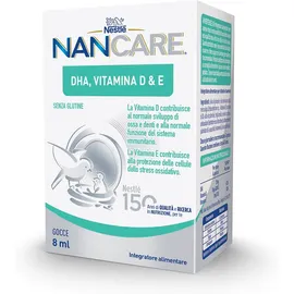 Nancare Dha Vitamina D&amp E Gocce 8 Ml