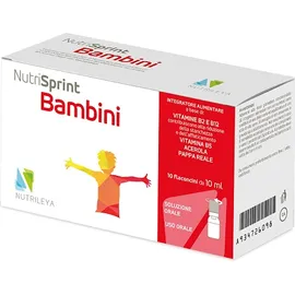 Nutrisprint Bambini Integratore Tonico 10 Flaconcini