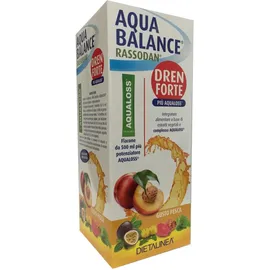 Dietalinea Aqua Balance Rassodan Dren Forte Pesca Con Aqualoss Integratore Alimentare 500 ml + 1 Bustina da 2,8g