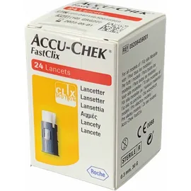 Accu-Chek Fastclix Lancette Pungidito 24 Pezzi
