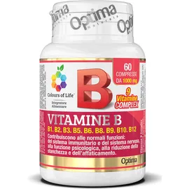 Optima Colours of Life Vitamina B Complex Integratore Multivitaminico 60 Compresse