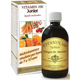 Dr. Giorgini Vitamin 100 Junior Liquido Analcolico Integratore Multivitaminico 500 ml