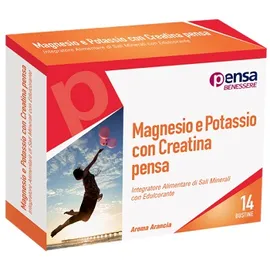Pensa Pharma Magnesio &amp  Potassio Con Creatina Integratore 14 Bustine