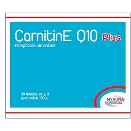 CarnitinE Q10 Plus Integratore Nutrizionale 30 Bustine