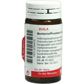 Wala Berberis Prostata Compositum Medicinale Omeopatico Globuli 20 g