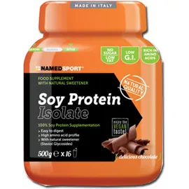 Named Sport Soy Protein Isolate Delicious Chocolate Integratore di Proteine di Soia 500 g