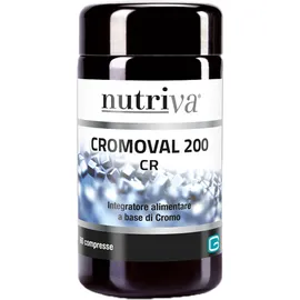 Nutriva Cromoval 200 Integratore Metabolismo dei Lipidi 60 Compresse