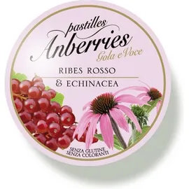 Anberries Gola e Voce Pastiglie Ribes Rosso &amp  Echinacea 55 g