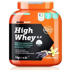 Named Sport High Whey 64 Vanilla Cream Proteine In Polvere 1kg