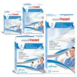 MediPresteril Medicazioni Post Operatorie Impermeabili Formato 10x15 4 Medicazioni