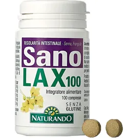 Naturando Sanolax Integratore Alimentare Senza Glutine 100 Compresse