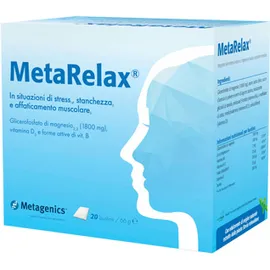 Metarelax Nuova Formula Integratore 20 Bustine