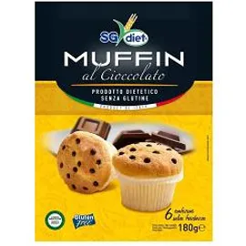 SG DIET Muffin Ciocc.180g