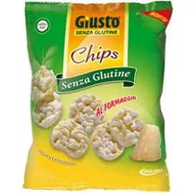 Giusto Senza Glutine Chips al Formaggio Snack Salato 30 g