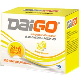 Daigo Limone Integratore Magnesio e Potassio 30 Bustine