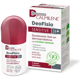 Dermovitamina Calmilene DeoFisio Sensitive 24+ Deodorante Roll-On 75 ml