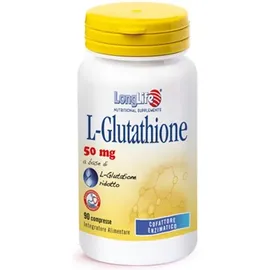 LongLife L-Glutatione 50 mg Integratore Antiossidante 90 Compresse