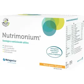 Nutrimonium Sostegno Nutrizionale Attivo Gusto Tropicale Integratore Alimentare 28 Bustine