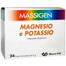 Marco Viti Massigen Magnesio E Potassio Integratore Alimentare 24 Buste Monodose