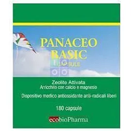 PANACEO BASIC 180 CPS ZEOLITE ATTIVATA ARRICCHITA CON DOLOMITE (CALCIO E MAGNESIO)