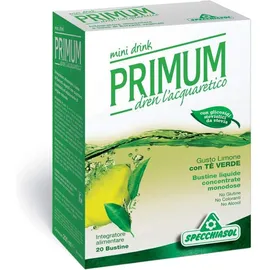 Specchiasol Primum Dren Minidrink Limone Con TÃ© Verde 20 Bustine